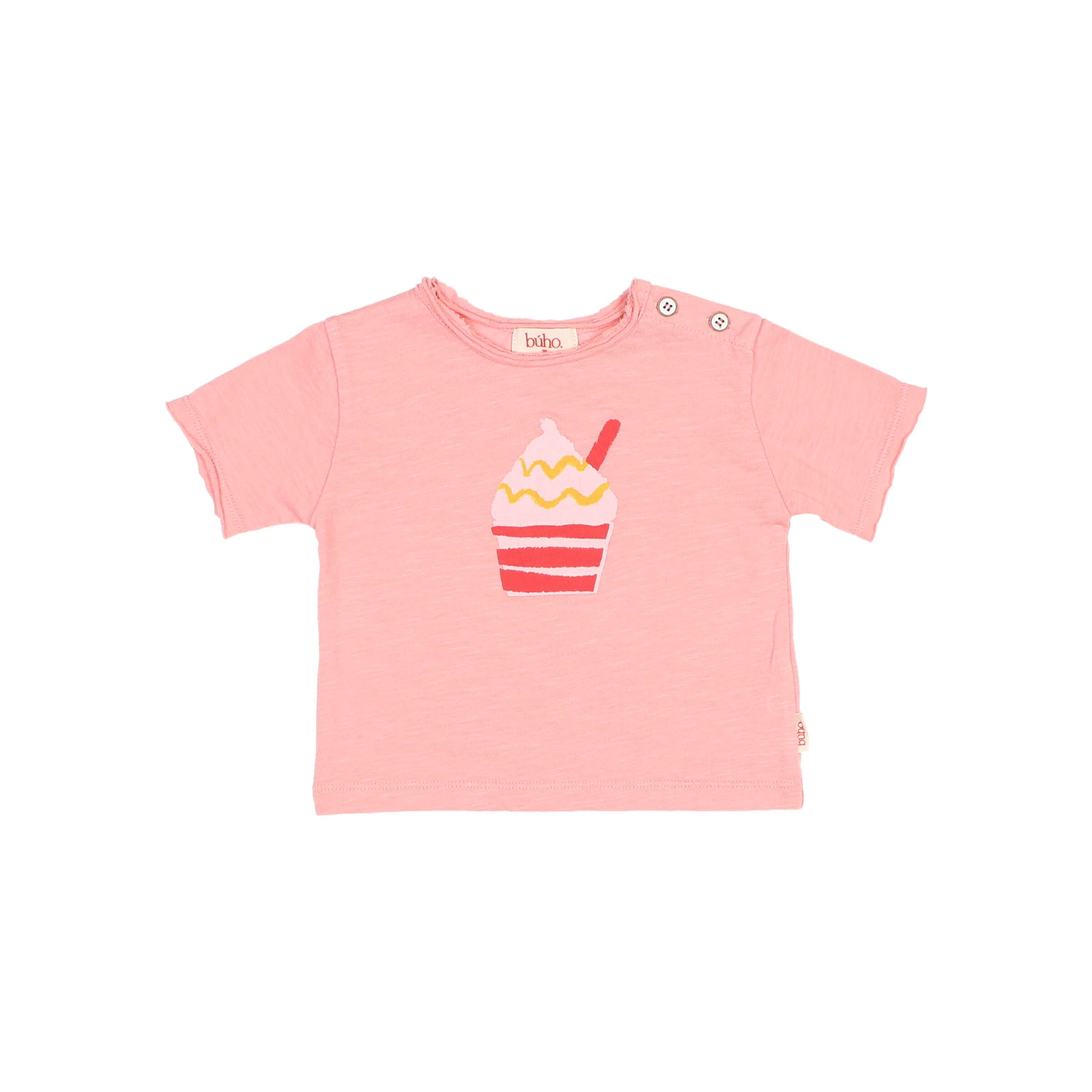Buho Sugar Pink Ice Cream T-Shirt