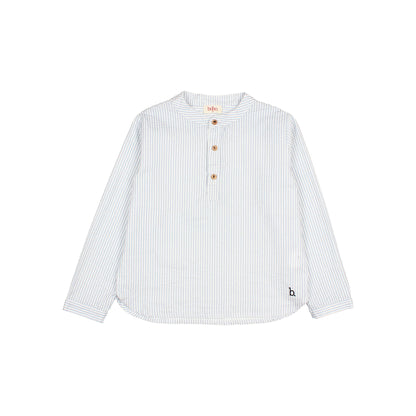 Buho Kids Sky Blue Striped Shirt