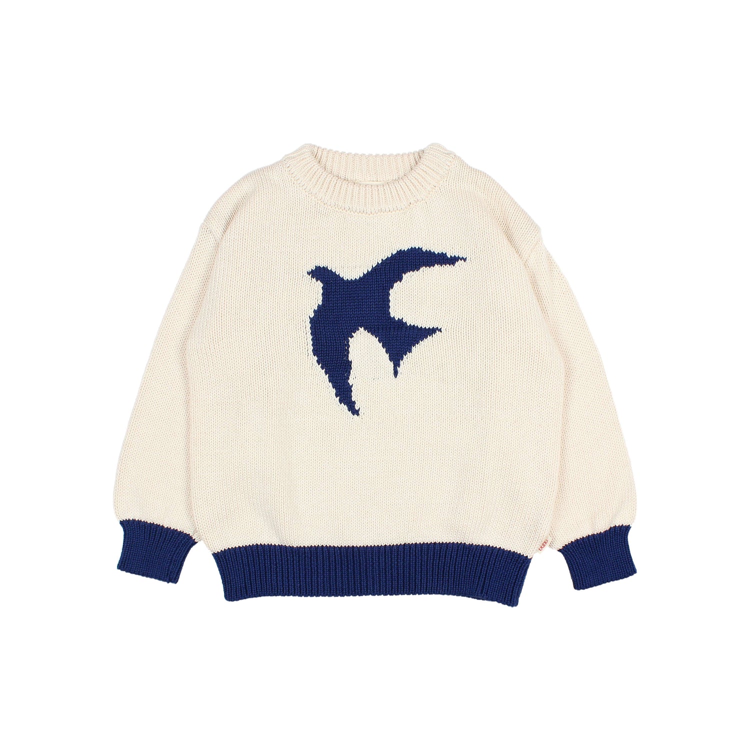 Buho Kids Ecru Bird Sweater