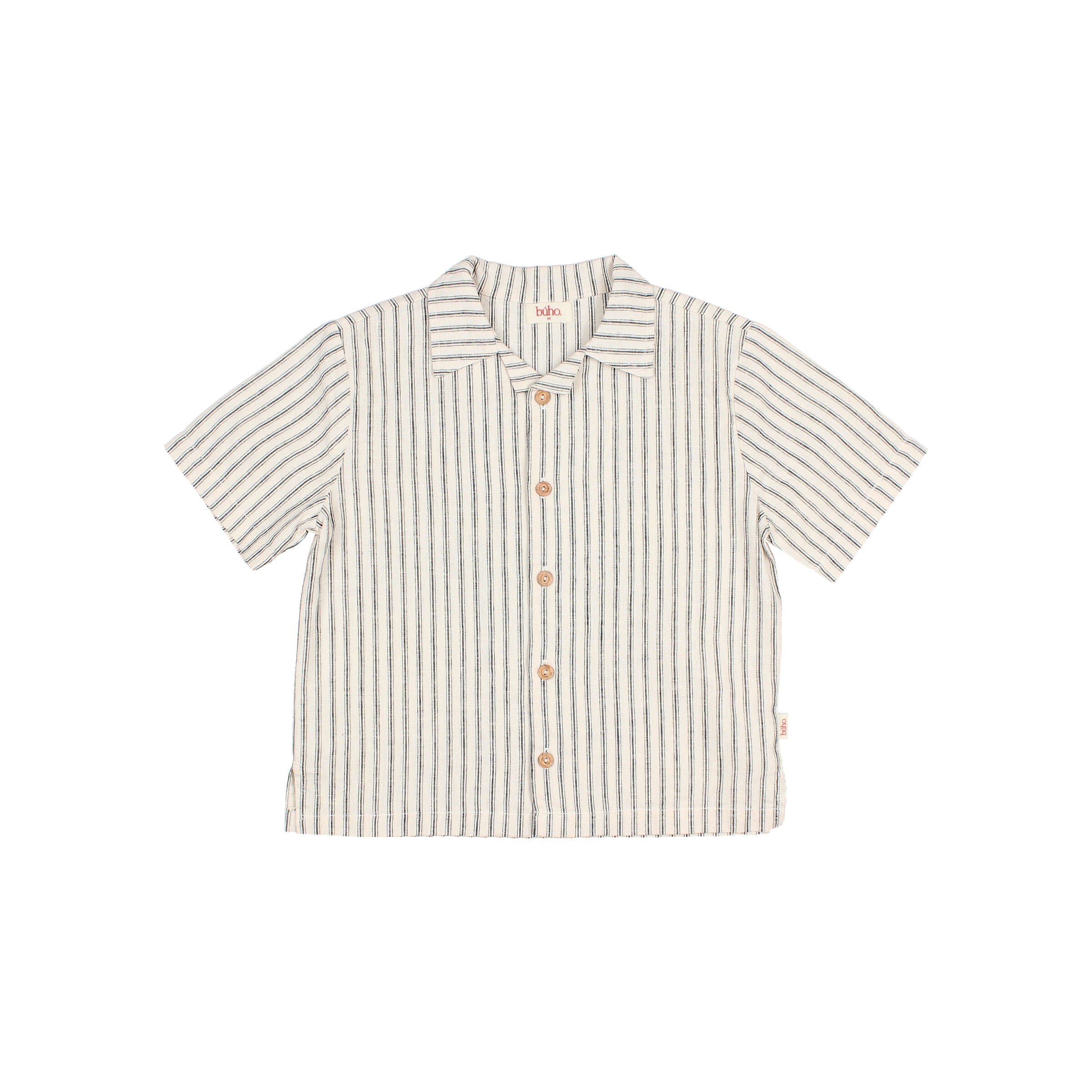 Buho Linen Striped Shirt