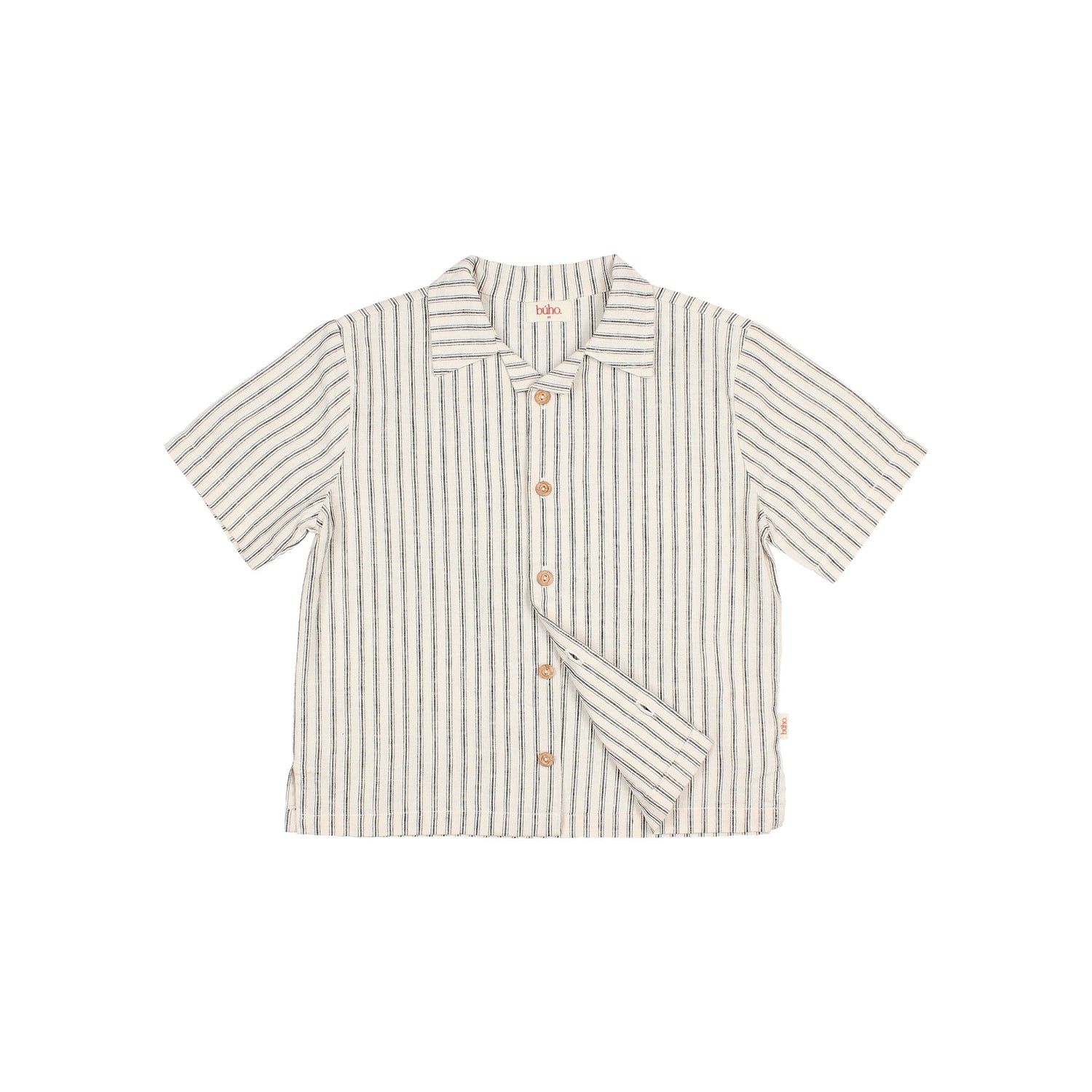 Buho Linen Striped Shirt
