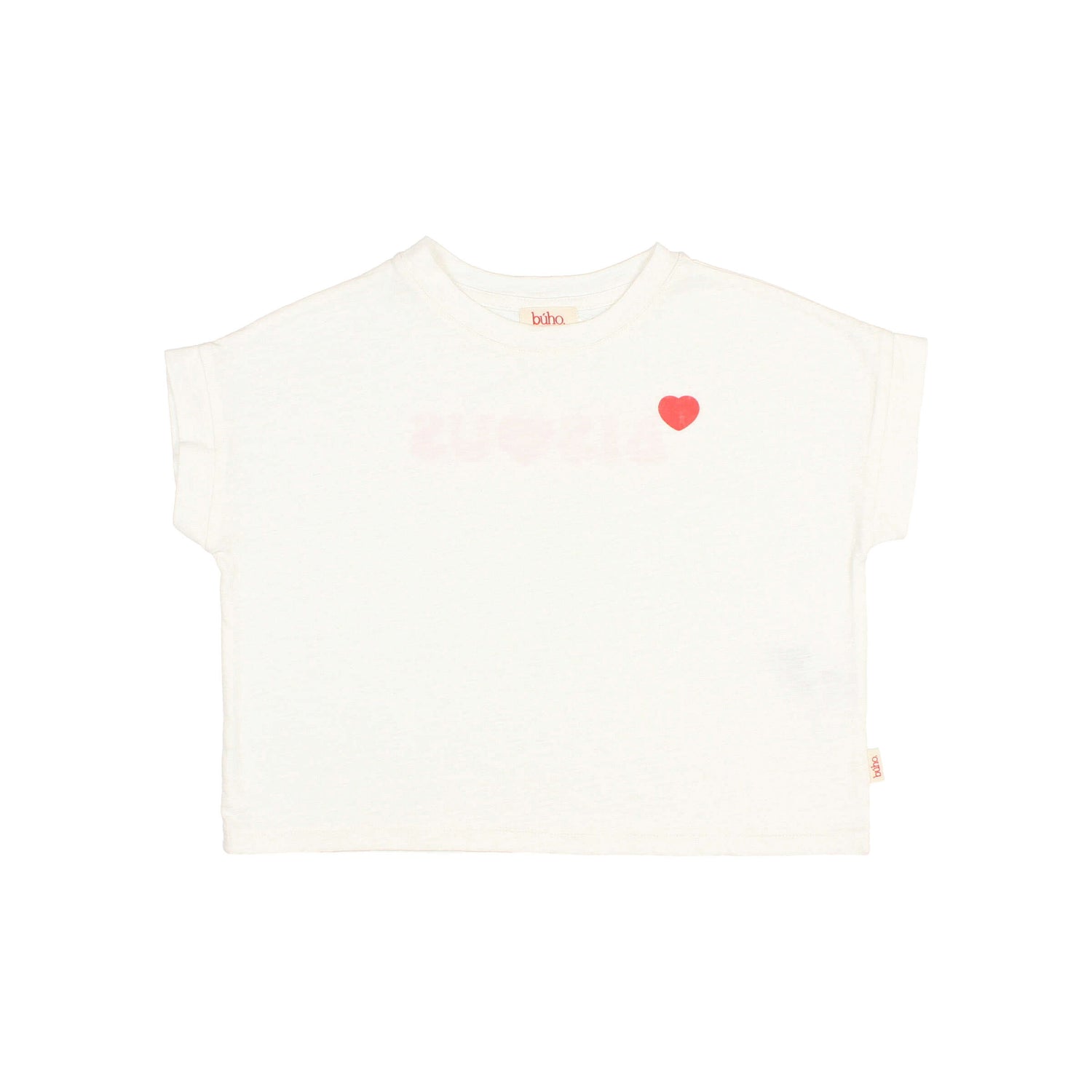 Buho White Bisous T-shirt