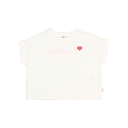 Buho White Bisous T-shirt