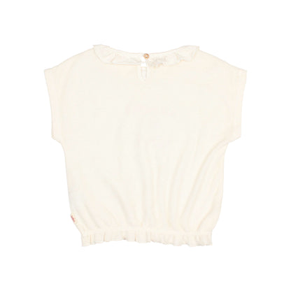 Buho Ecru Terry Girly T-Shirt