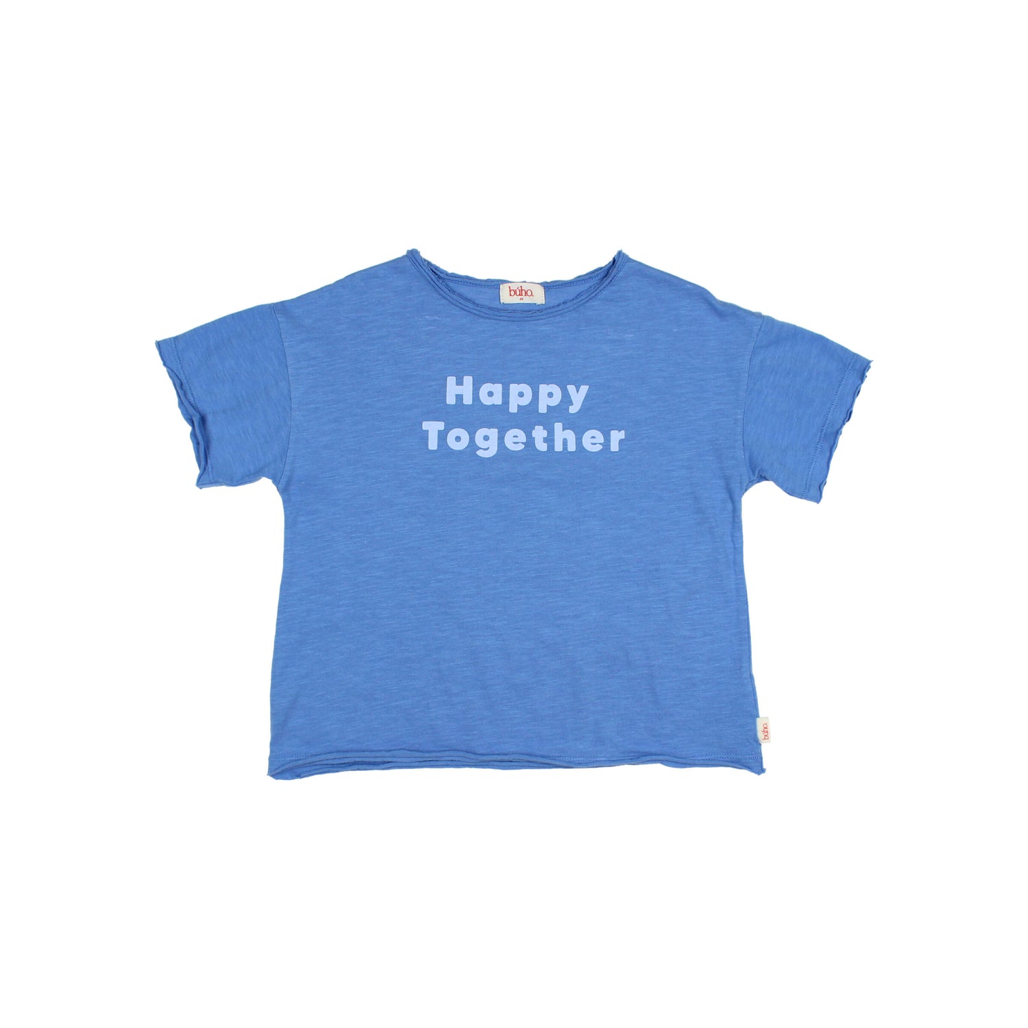 Buho Ocean Blue Happy T-Shirt