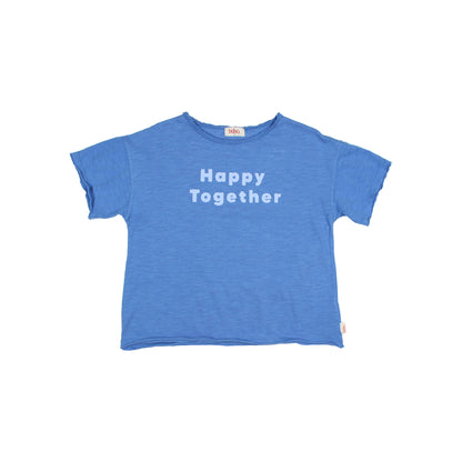 Buho Ocean Blue Happy T-Shirt