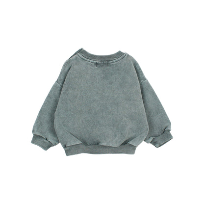 Buho Slate Green Fun Sweatshirt- Baby