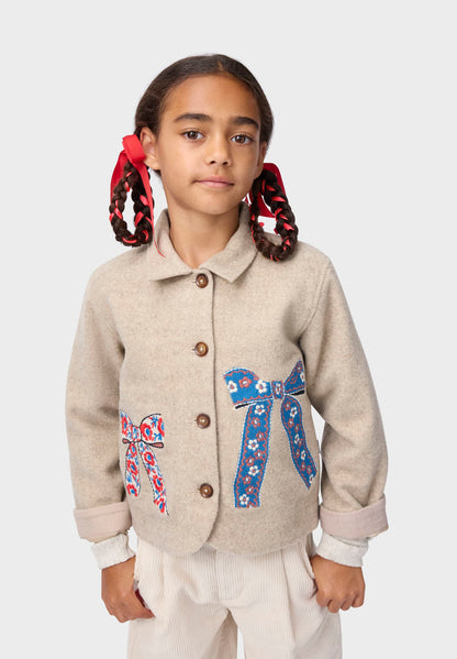 Molo Girls Harmoney Oatmeal Melange Blazer