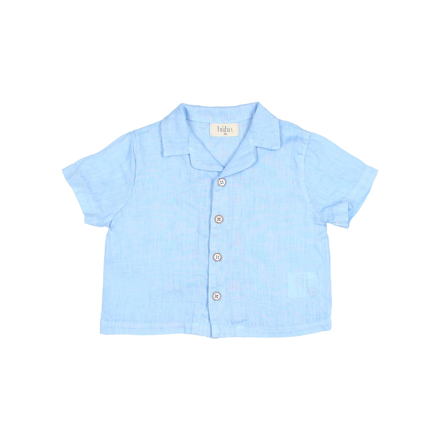 Buho Baby Boy Provence Blue Linen Set