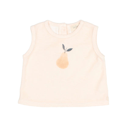 Buho Baby Girl Ivory Terry Set