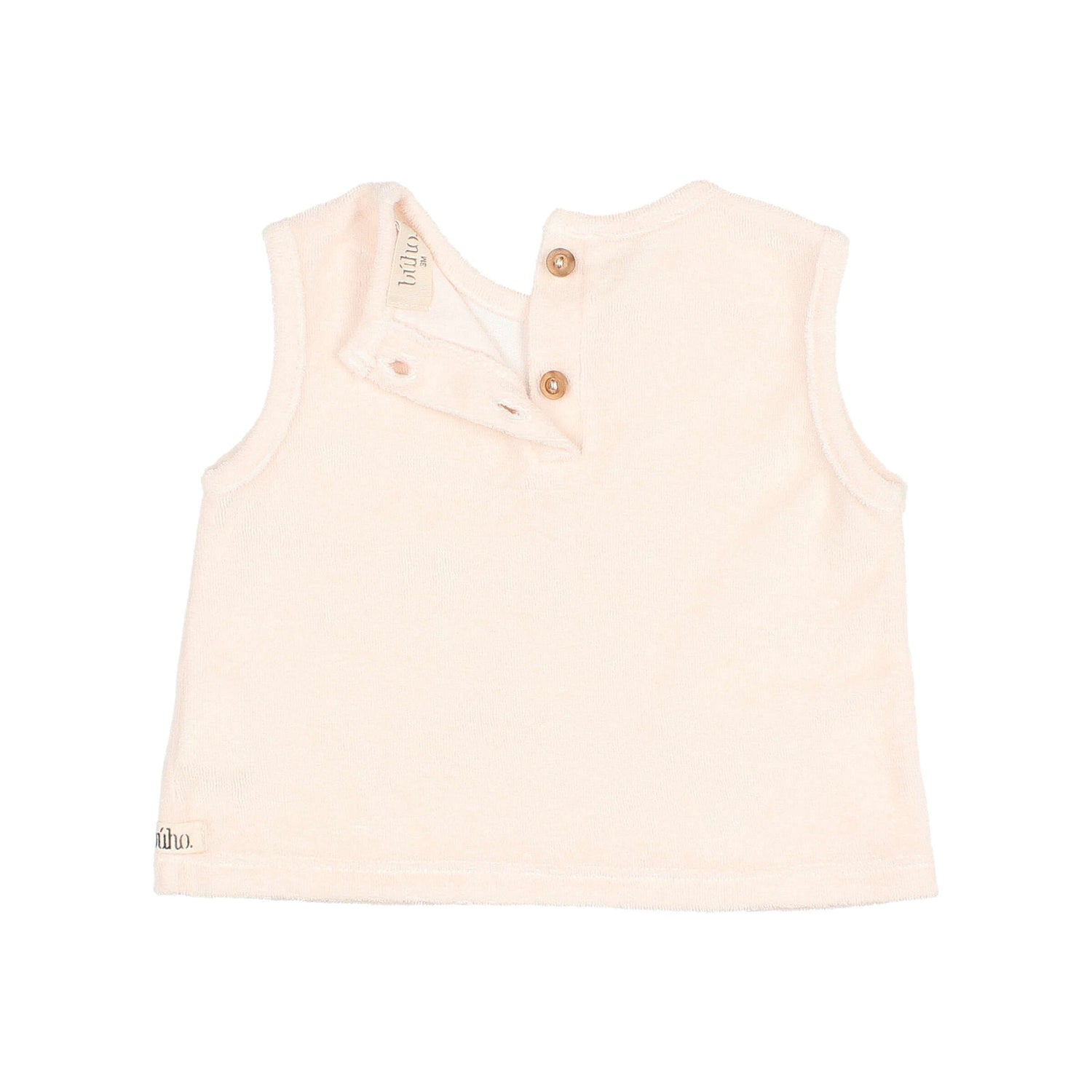 Buho Baby Girl Ivory Terry Set