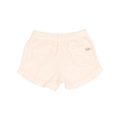 Buho Baby Girl Ivory Terry Set