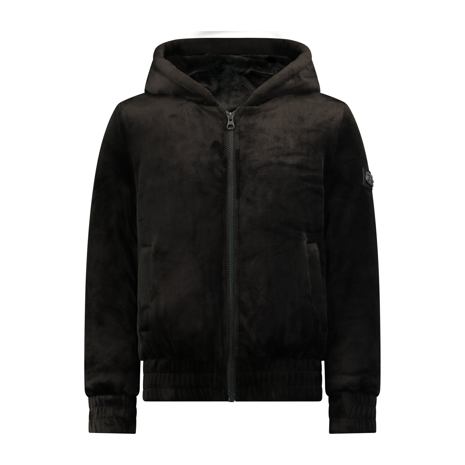 Ibis Lyric Girls Black Velour Hoodie