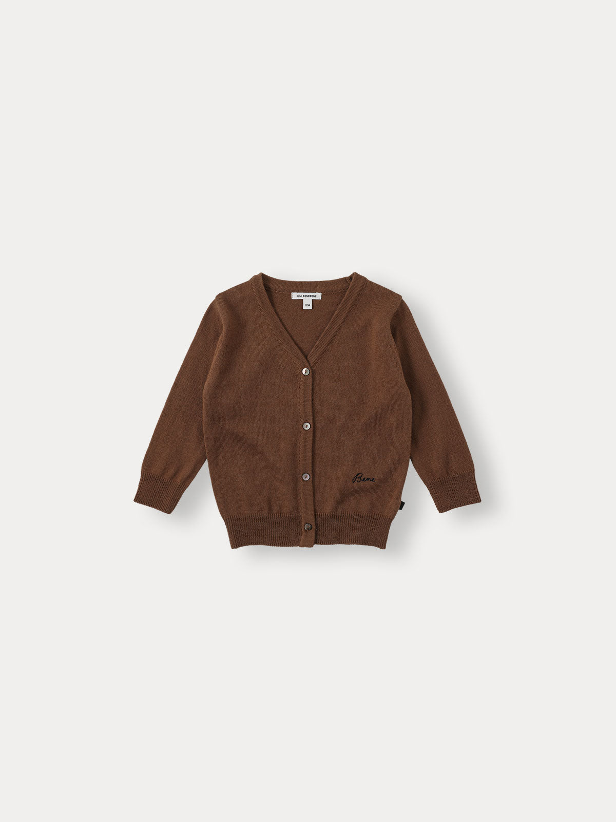 Bene Bene Baby Brown Miles Knit Cardigan