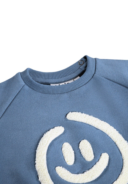 Molo Baby Disc Twilight Blue Sweatshirt