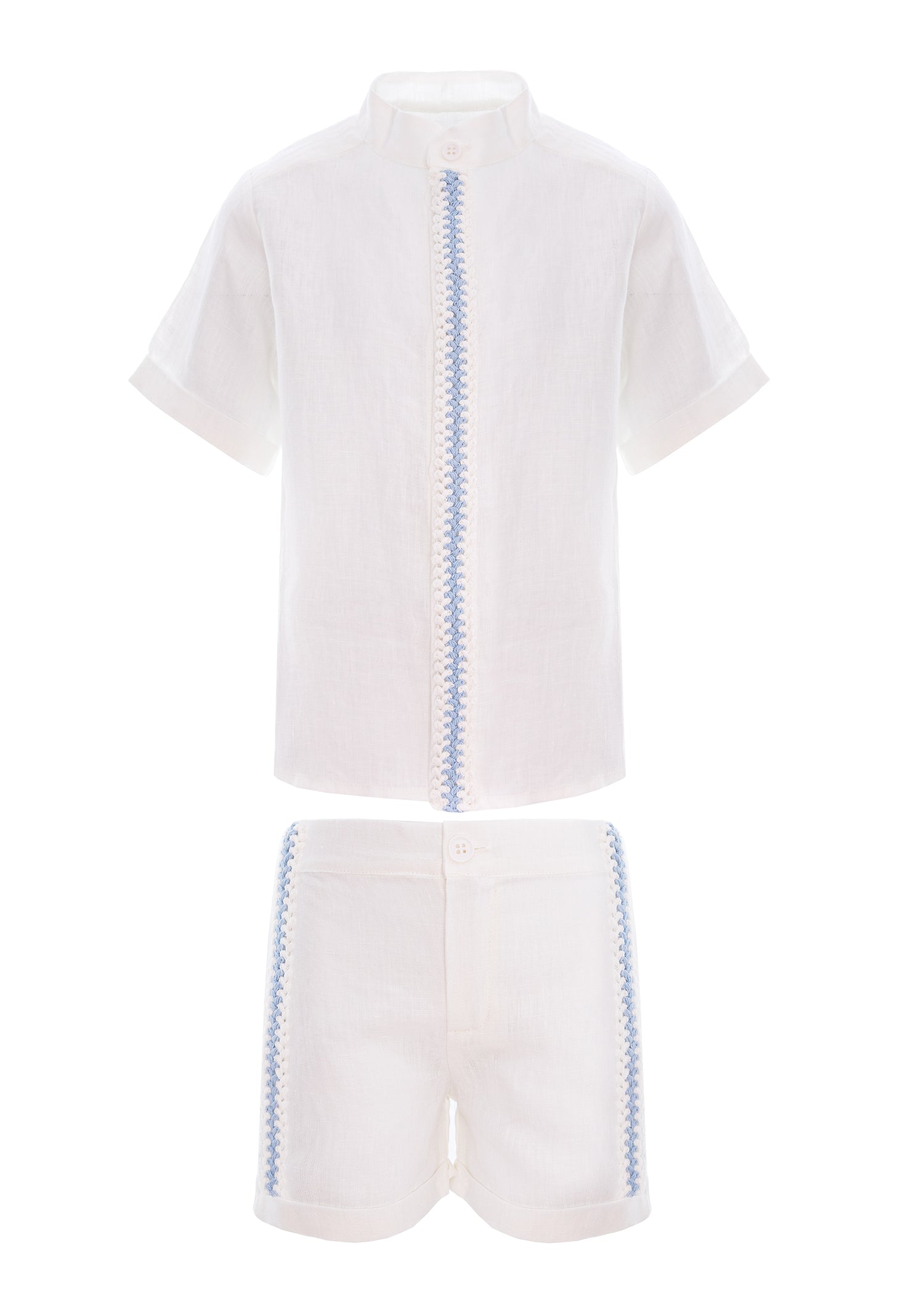 Pernille Rene Blouse with Knitted Band &amp; Pants