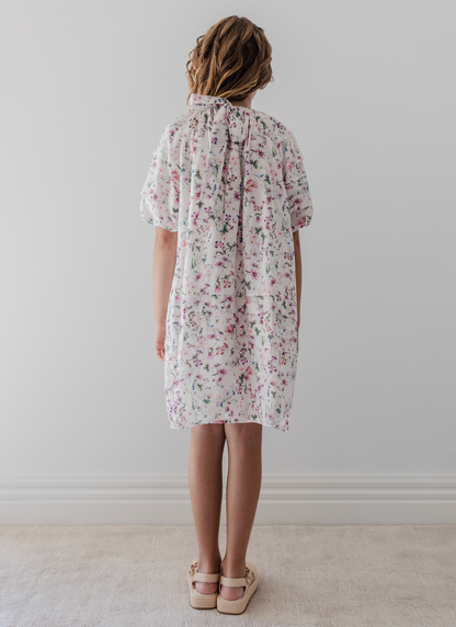 Steph Wispy Floral Print Voile Dress