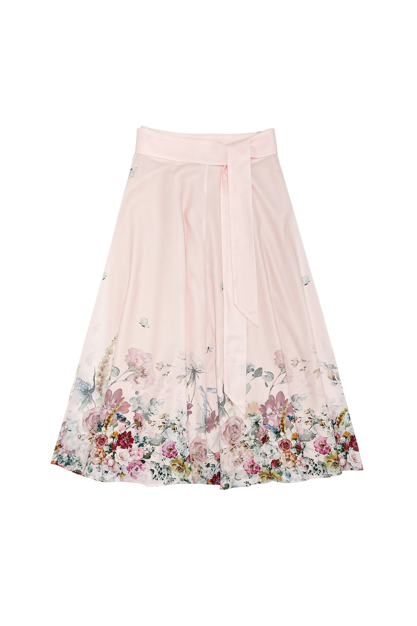 Elle Oh Elle Pink Flowers Helena Skirt