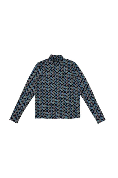 Elle Oh Elle Teens Jersey Top with Colored Shapes