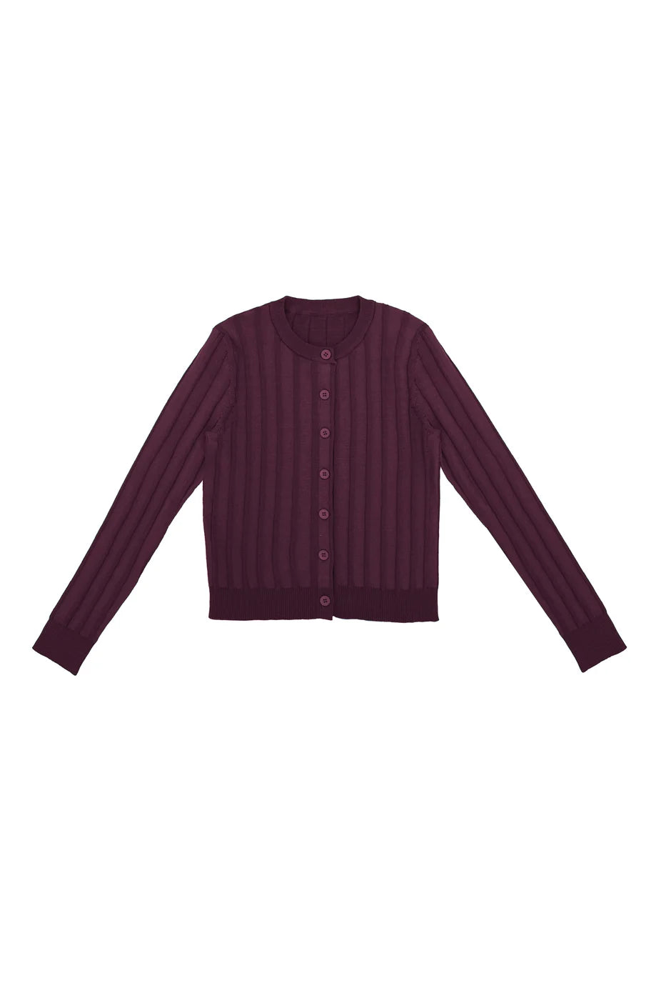 Elle Oh Elle Teens Plum Patti Cardigan
