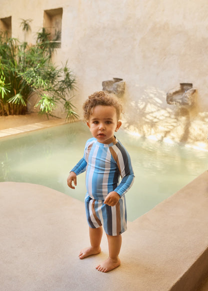Molo Baby Painted Stripes Rash Guard