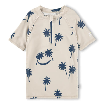 Molo Palm Blue Rash Guard