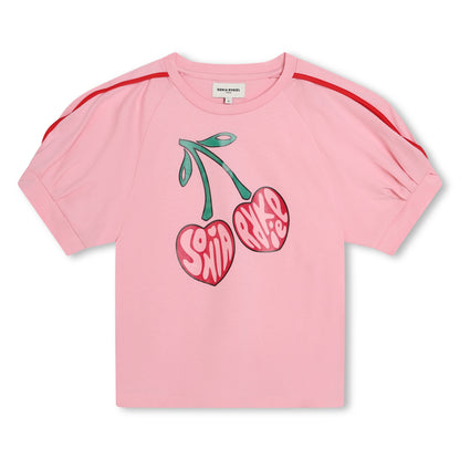 Sonia Rykiel Pink Cherry Tee Shirt
