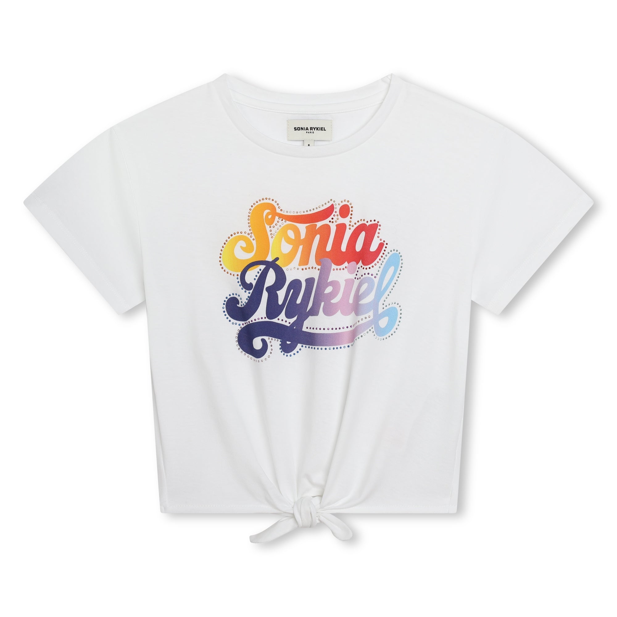 Sonia Rykiel White Logo Tee Shirt
