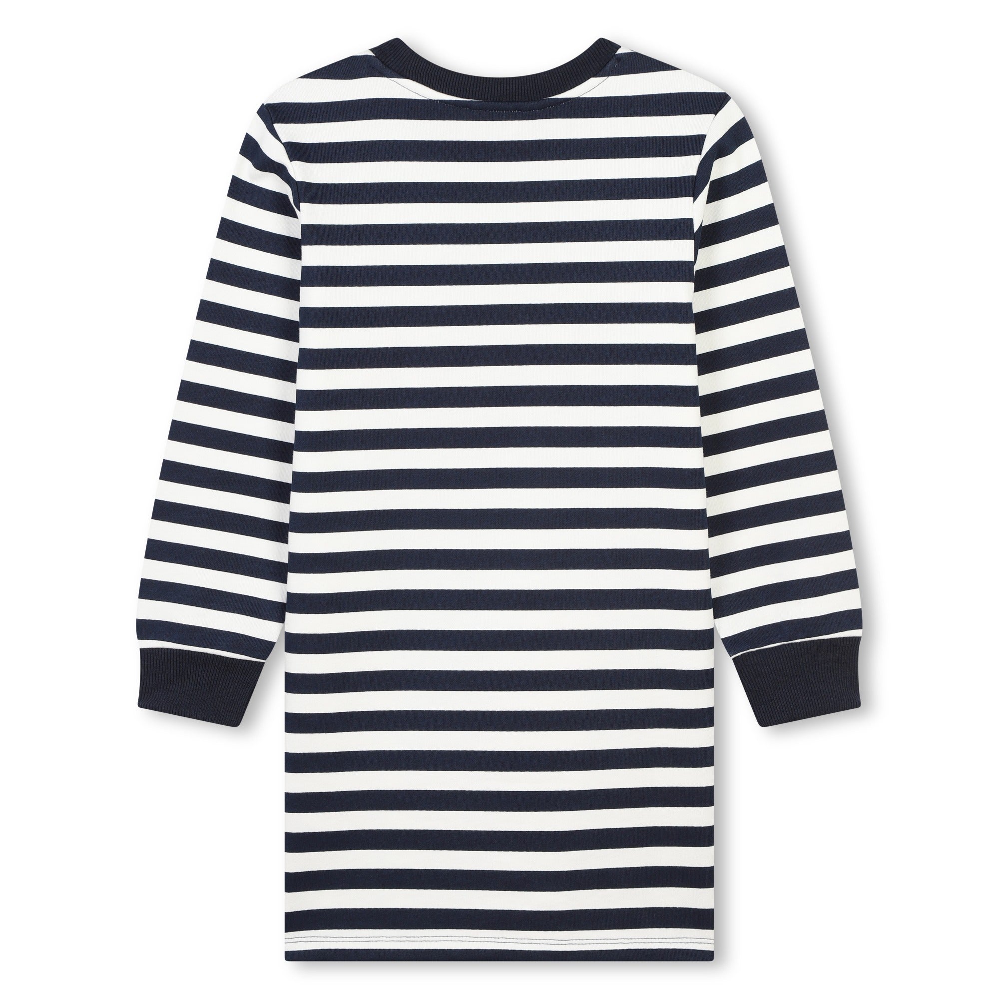 Sonia Rykiel Navy and White Sleeve Dress