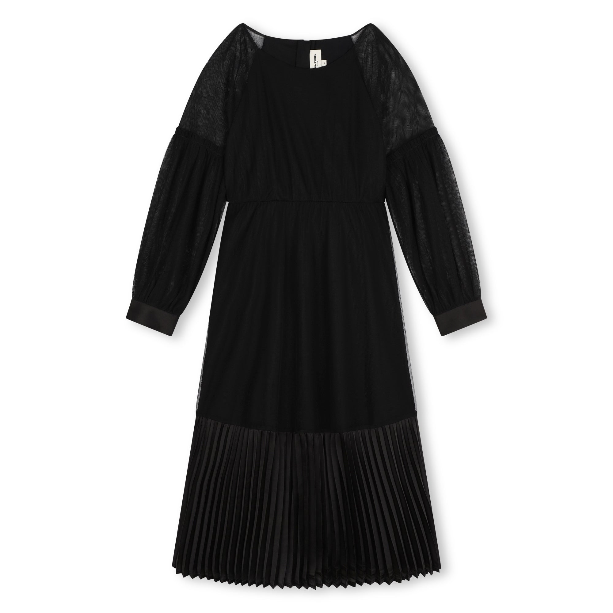 Sonia Rykiel Black Mesh Ceremony Dress