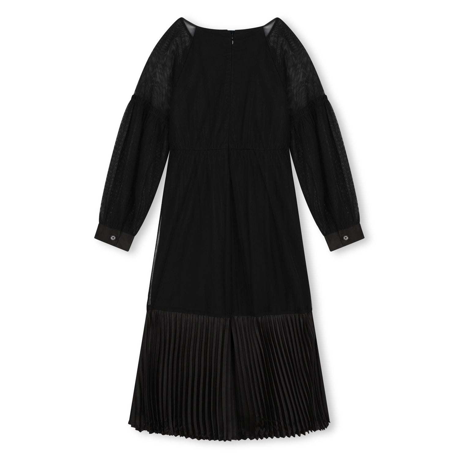 Sonia Rykiel Black Mesh Ceremony Dress