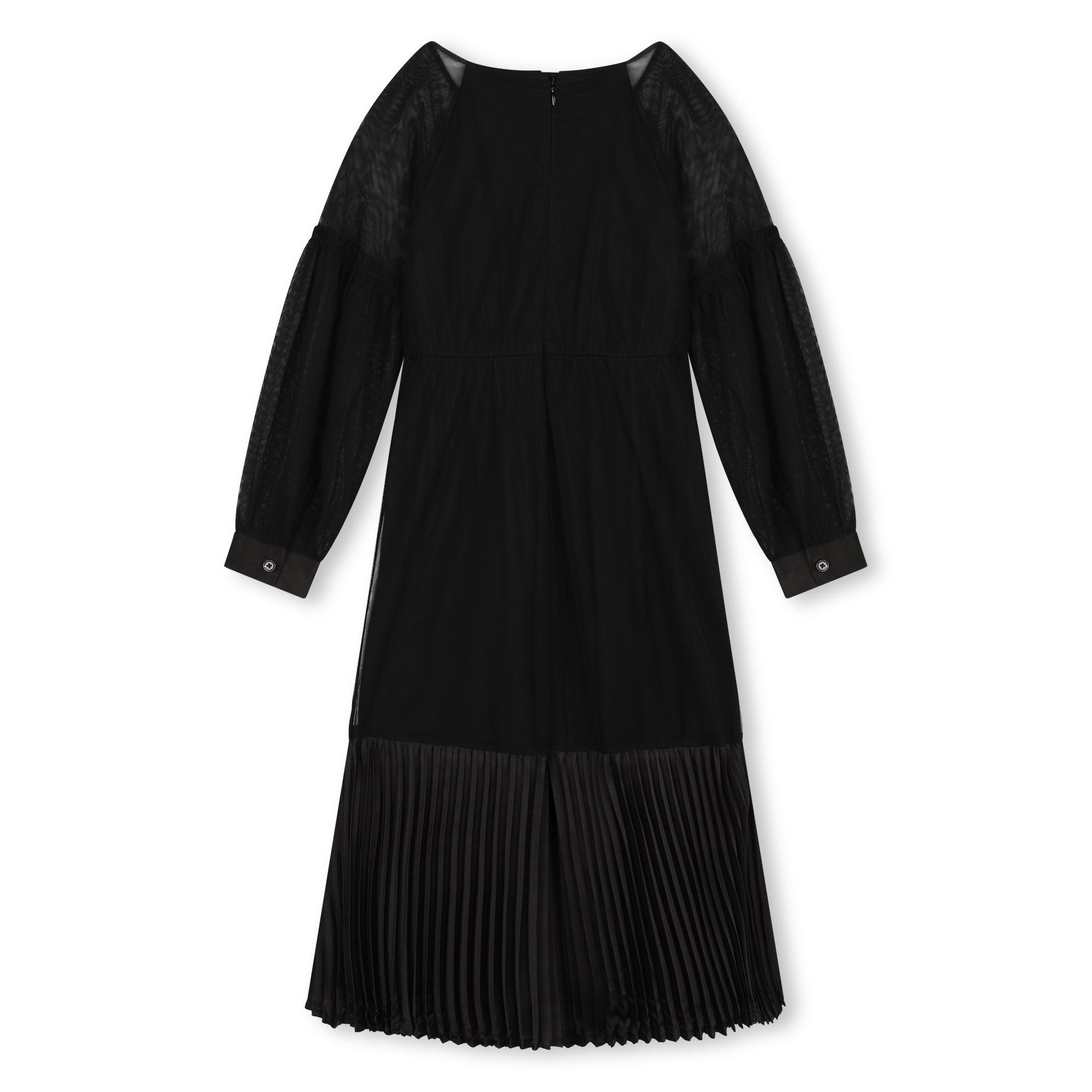 Sonia Rykiel Black Mesh Ceremony Dress