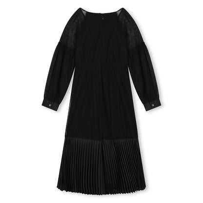 Sonia Rykiel Black Mesh Ceremony Dress