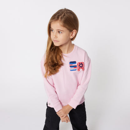 Sonia Rykiel Pink Logo Sweatshirt