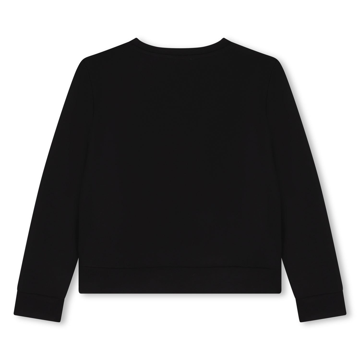 Sonia Rykiel Black with Multicolored Logo Sweatshirt