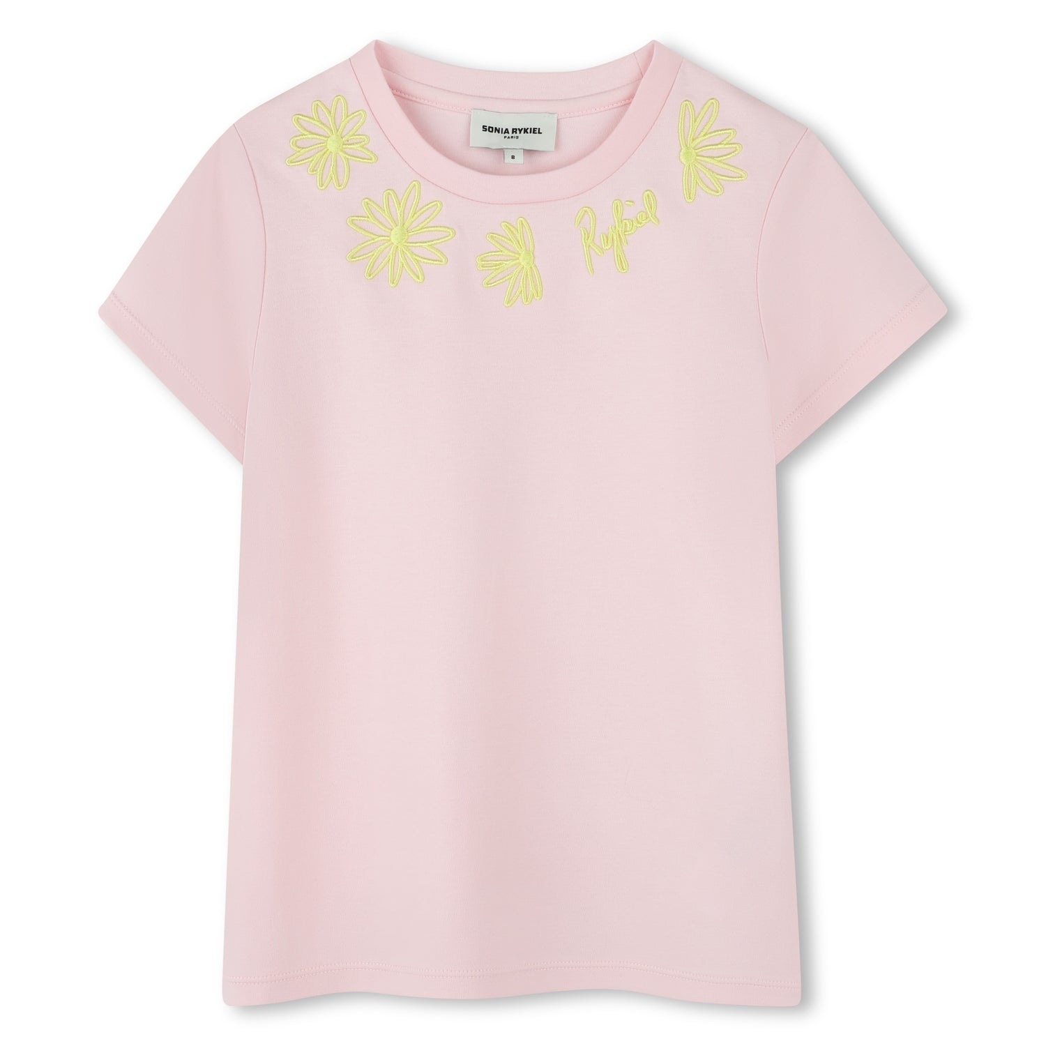 Sonia Rykiel Daisies Embroidery Logo Tee