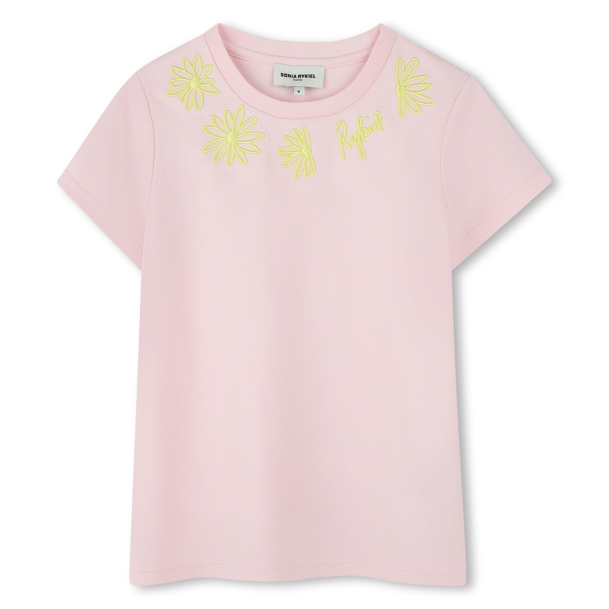 Sonia Rykiel Daisies Embroidery Logo Tee