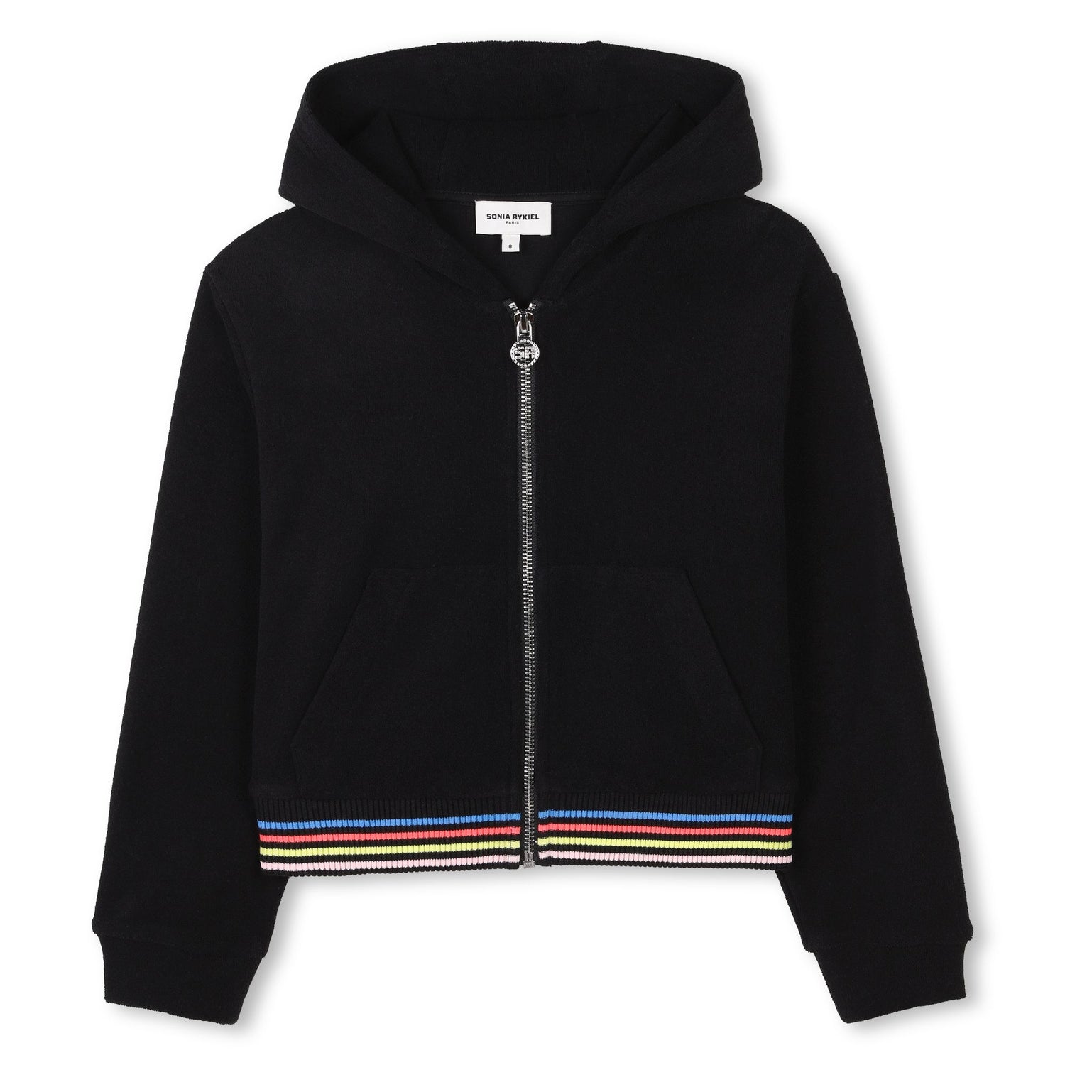 Sonia Rykiel Terry Towel Zip-Up Hoodie