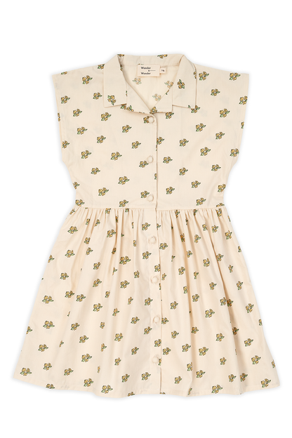 Wander &amp; Wonder Lemon Daisy Floal Fatima Dress