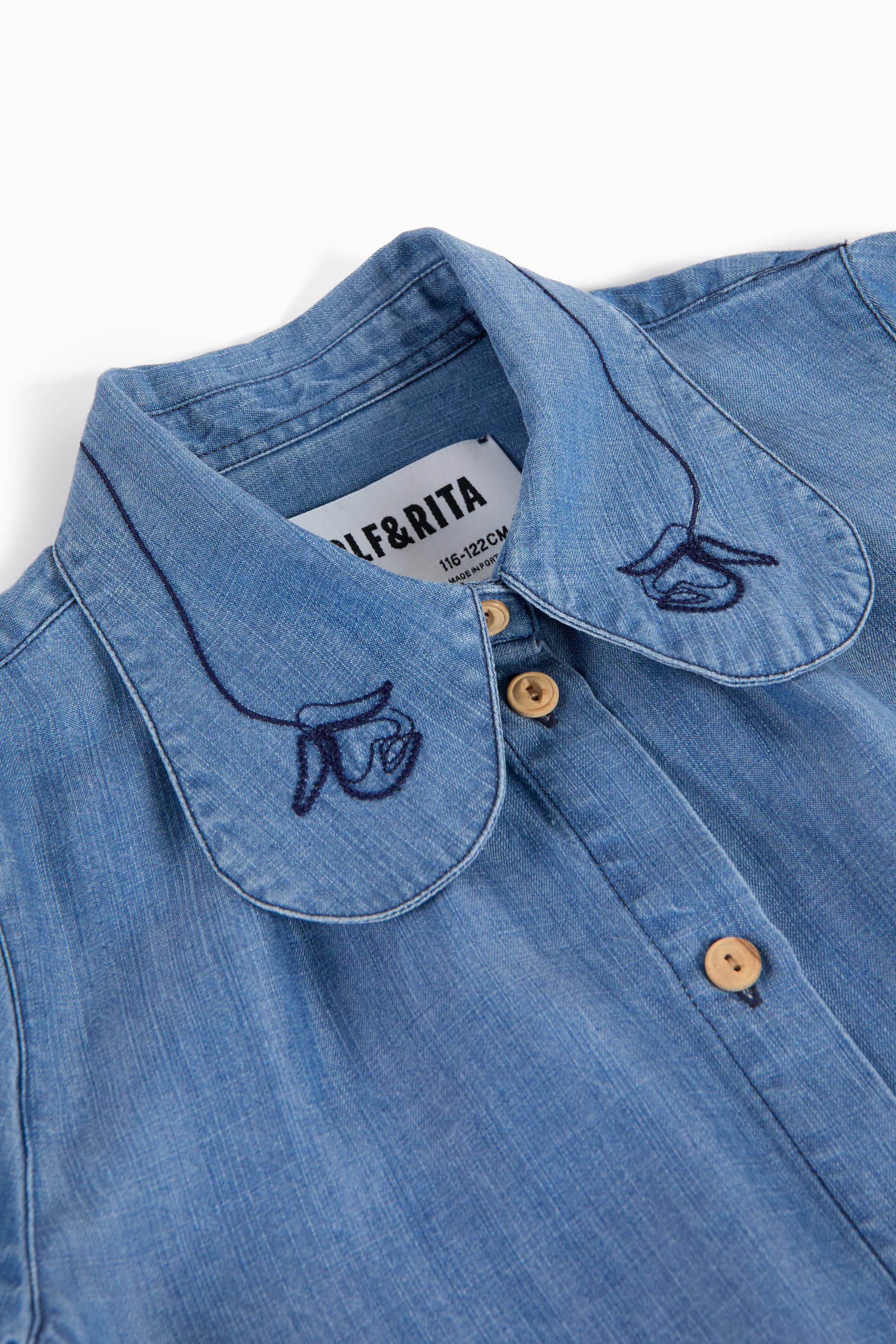 Wolf &amp; Rita Woven Lazuli Shirt