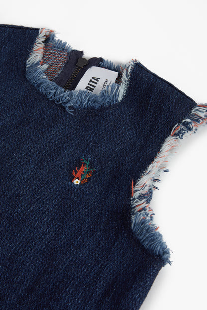 Wolf &amp; Rita Adriana Blau Dress