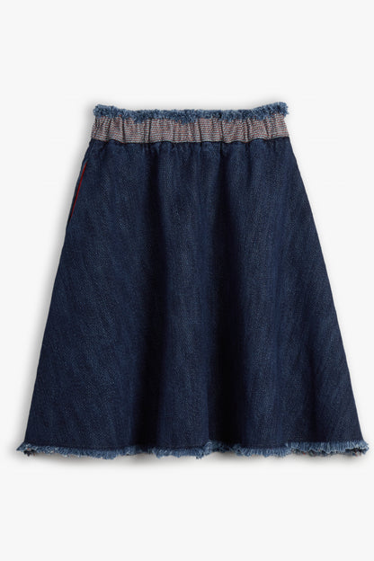 Wolf &amp; Rita Angela Blau Skirt