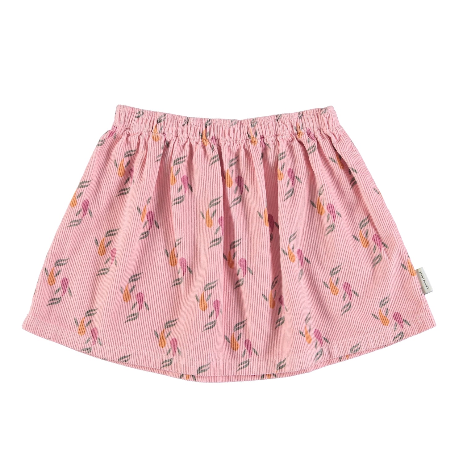 Piupiuchick Pink with Multicolor Fish Short Skirt
