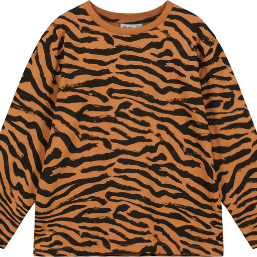 Beau Loves Tiger Stripe Long Sleeve T-shirt