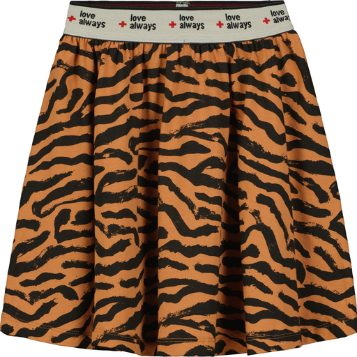 Beau Loves Tiger Stripe Circle Skirt