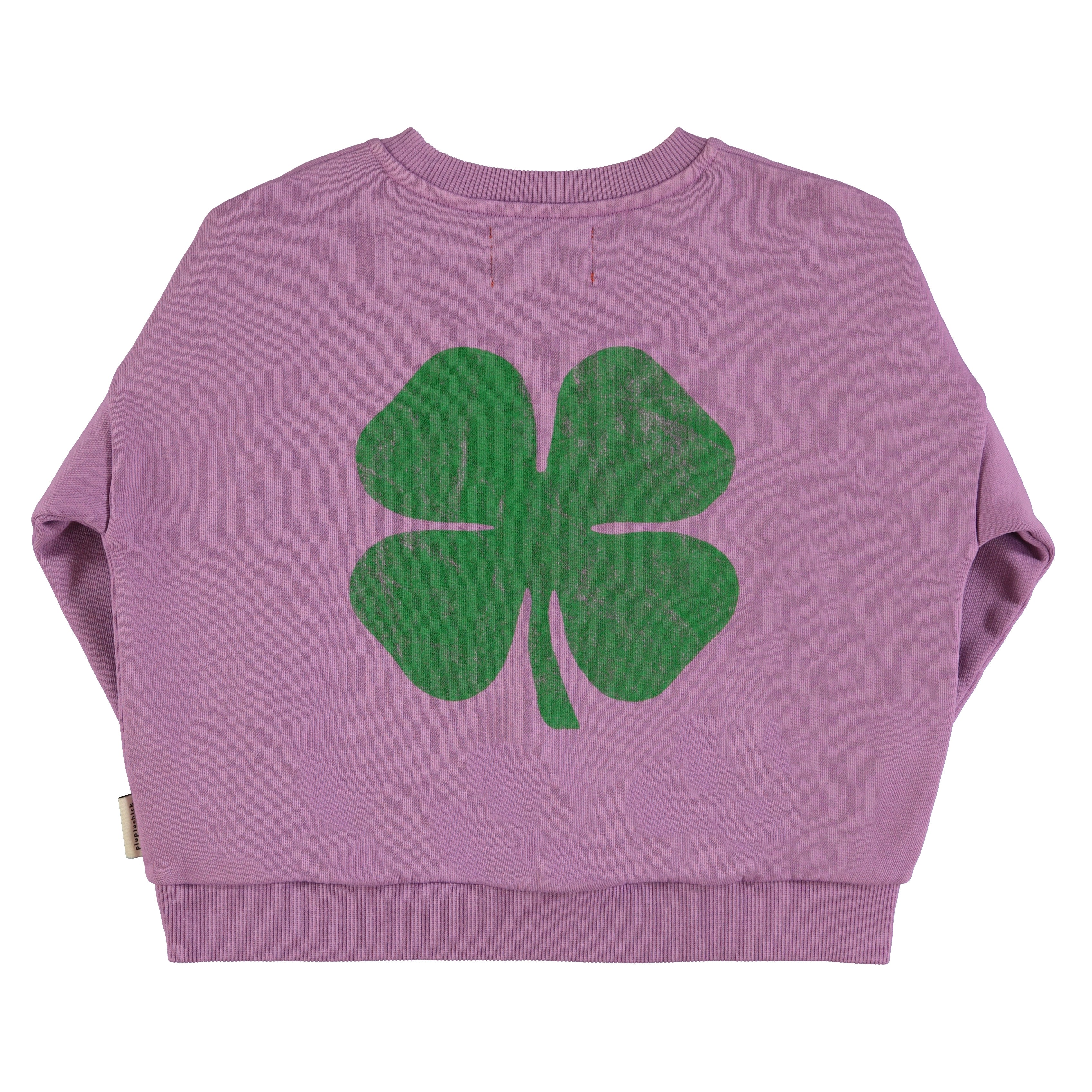 Piupiuchick Mauve with Lucky Luke Print Sweatshirt