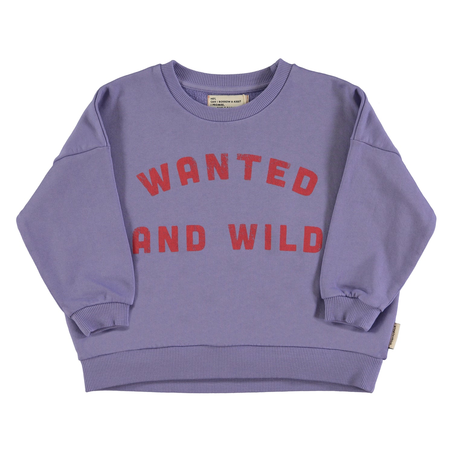 Piupiuchick Purple Wanted &amp; Wild Sweatshirt