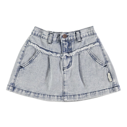 Piupiuchick Washed Blue Skirt