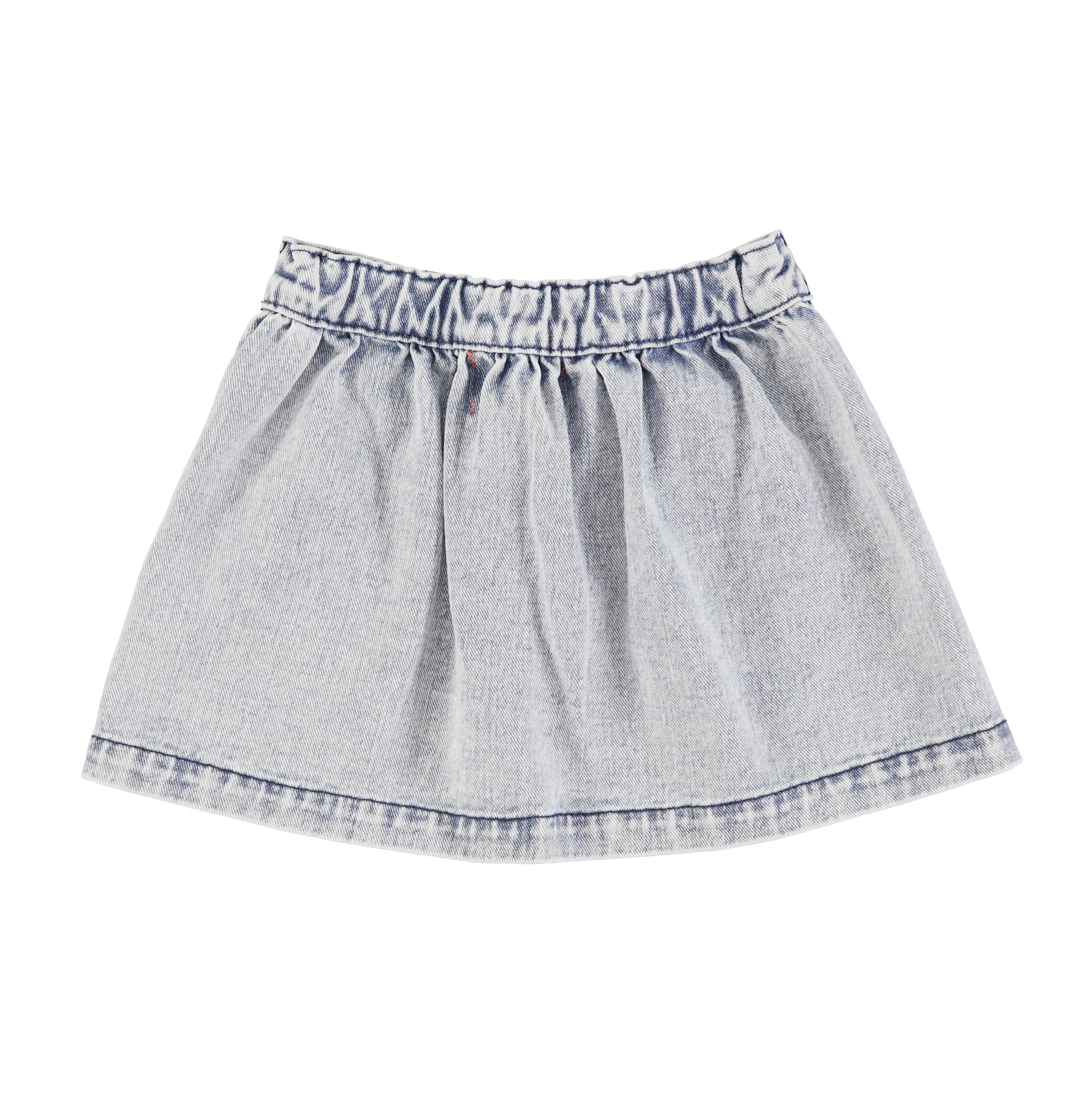 Piupiuchick Washed Blue Skirt