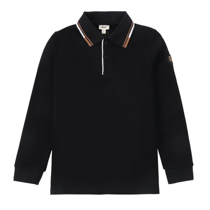 Duet Black &amp; Tan Polo